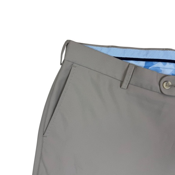 Peter Millar Men's Crown Sport Durham Performance Golf Pants Beige Size 38x30 - Picture 3 of 13